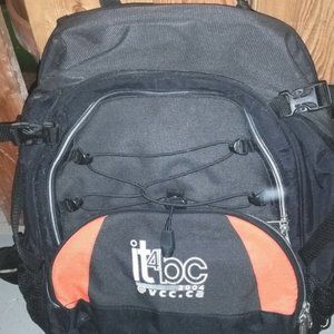 Practically new book bag backpack school bag